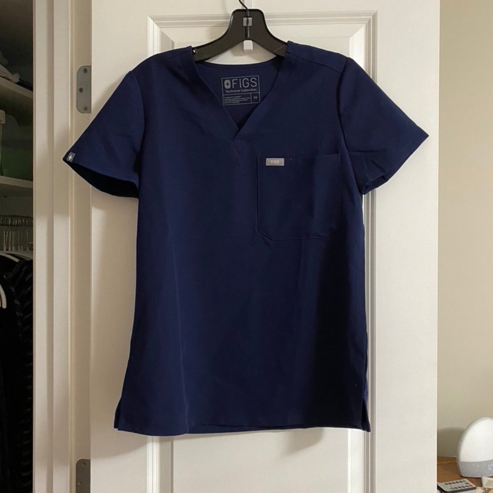 Figs Catarina One Pocket Scrub Top size XS